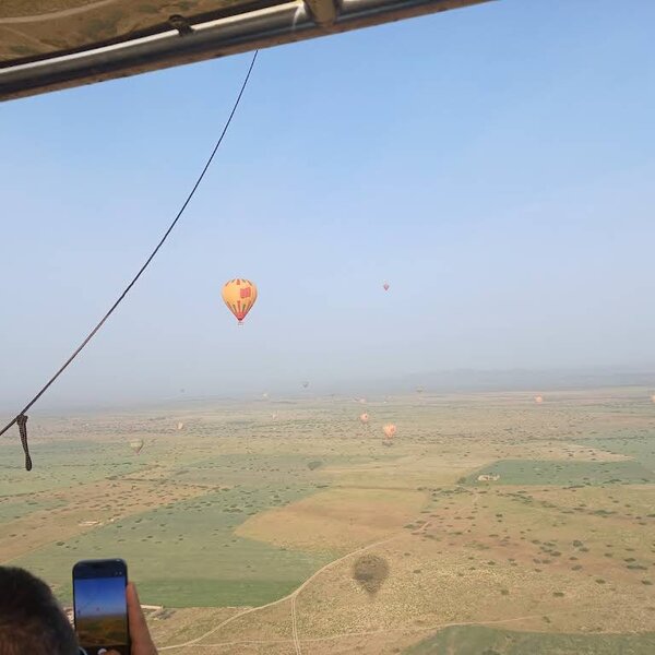 Montgolfiere Marrakech lever du soleil